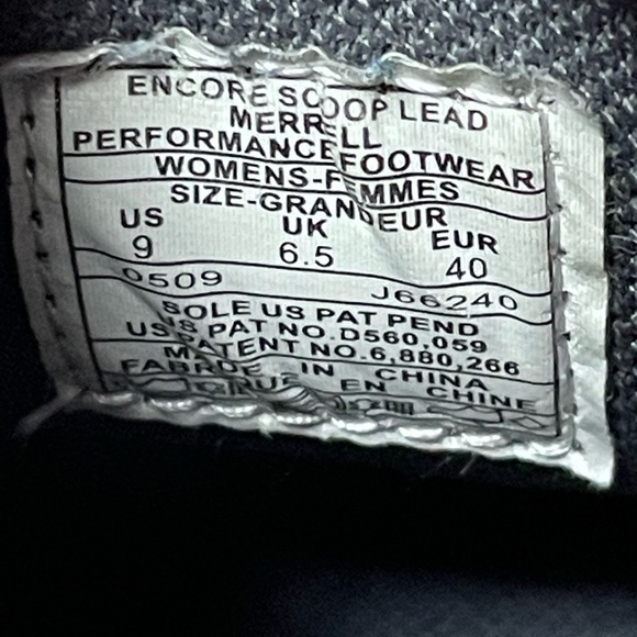 Merrell Encore Scoop Mules Slides Clogs Slip On Shoes Gray Blue Womens 9 Comfort - Picture 10 of 10